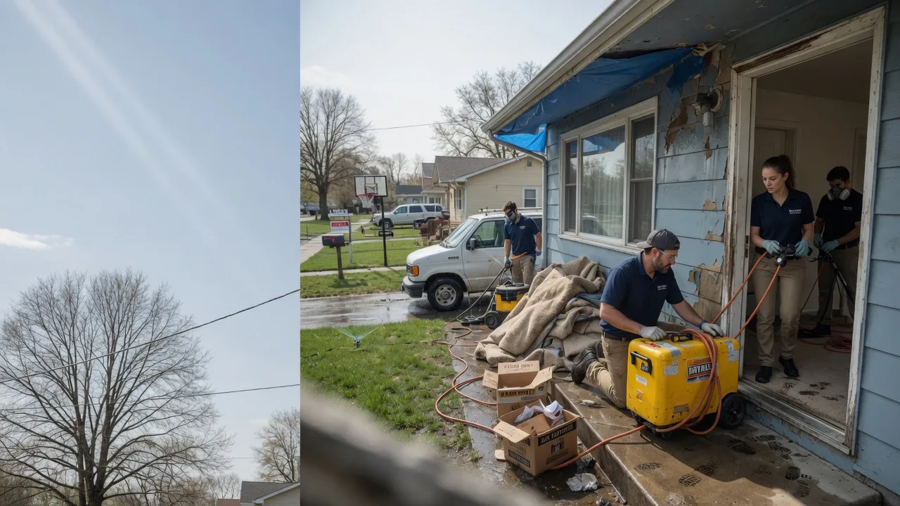 Basement Flood Cleanup in New Virginia, IA near me